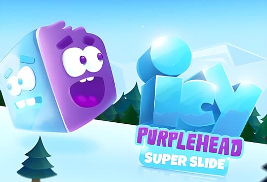 Ice Purple Head Super Slide