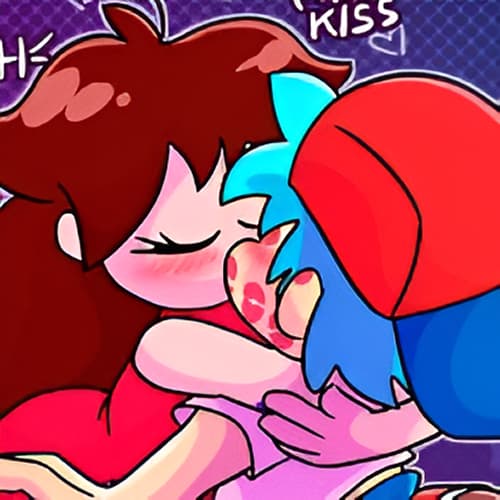 FNF - Friday Night Funkin' Kissing