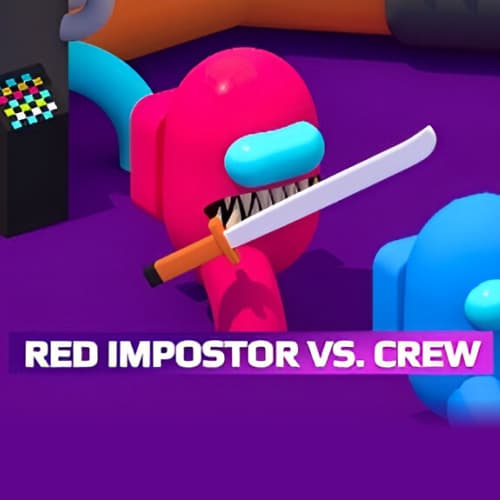 Red Impostor Vs Crew