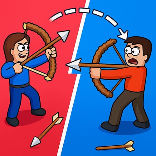 Two Archers Bow Duel