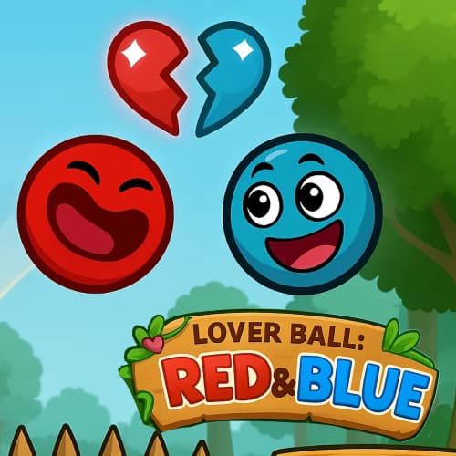 Red And Blue Ball Love Story